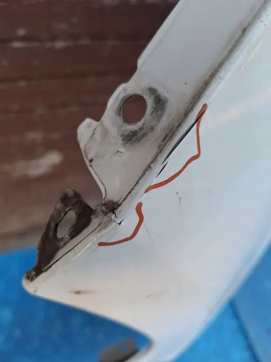 Fram vänster skärm MERCEDES W117 CLA image 4