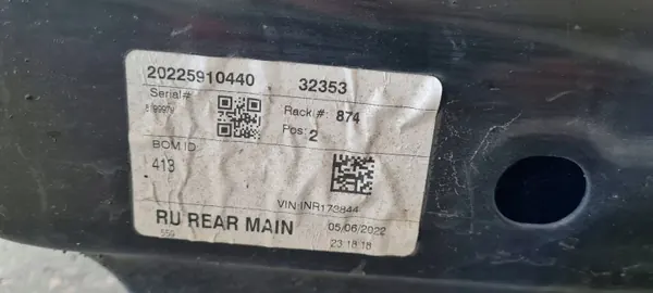 Chrysler Pacifica 2022 Achterophangingbalk OEM KTS30157 image 10