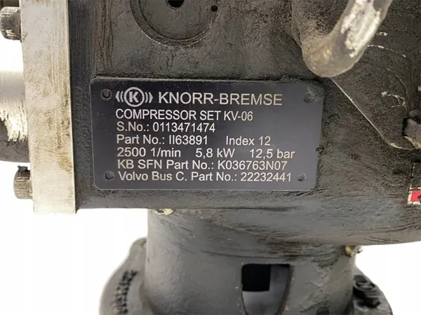 21505728 Volvo Luftkompressor - Begagnad OEM-del image 7