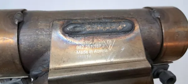 Porsche 718 Cayman 982 Endschalldämpfer OEM 982251187J image 10