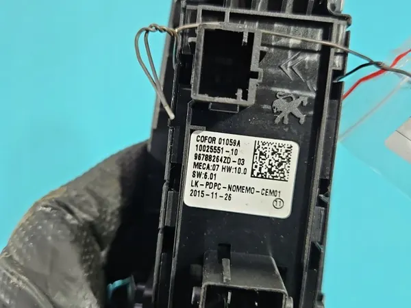 Interruttore alzacristalli Peugeot 308 II T9 OEM 96788264ZD image 4