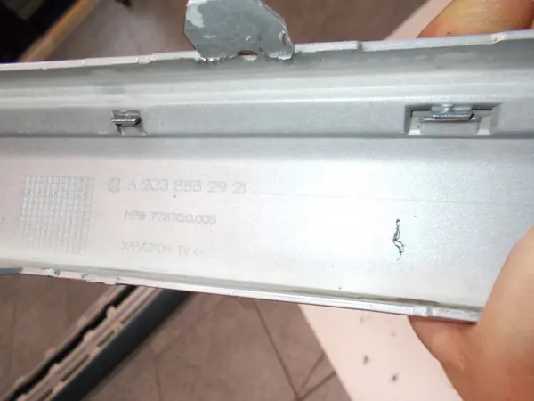 Mercedes-Benz OE A2038850021 rivestimento paraurti posteriore image 5