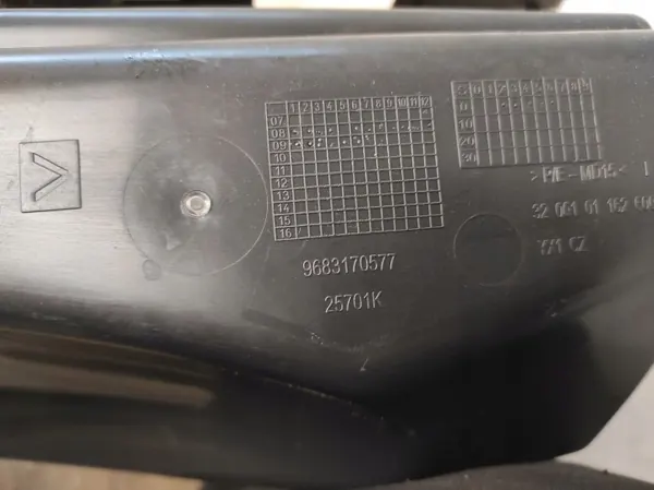 Luvas passageiro OEM 9683170577 para Citroen C3 Picasso image 5
