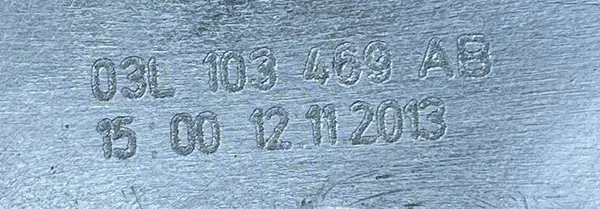 VW SEAT SKODA AUDI Ventilock 03L103469AB image 3