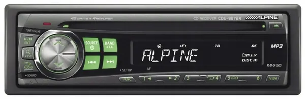 Alpine CDE-9872R-RM CD-radio - Begagnad OEM-enhet image 2