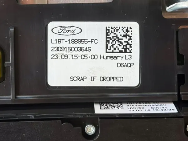 Ford Puma MK2 2023 Radio Nav Display OEM L1BT-18B955-FC image 6