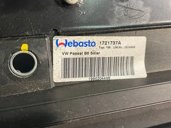 VW Passat B6 Panorama-Rollo OEM 3C0877041A 4B0959591H image 3