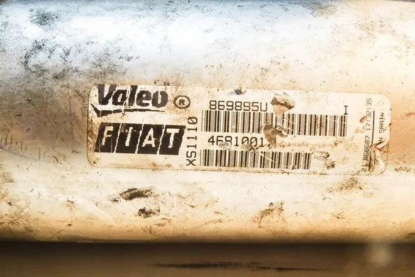 EGR-jäähdytin ALFA ROMEO 147 1.9L diesel 2007 OEM 46810017 image 2