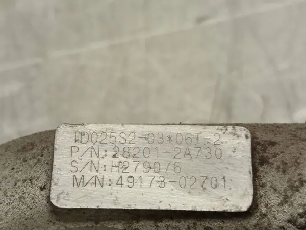 Turboalimentador Kia Ceed OE 28201-2A730 image 7