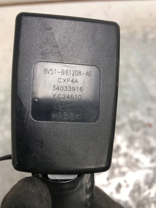 Fivela cinto esquerda dianteira Ford Fiesta MK7 OEM 8V51B61208AG image 4
