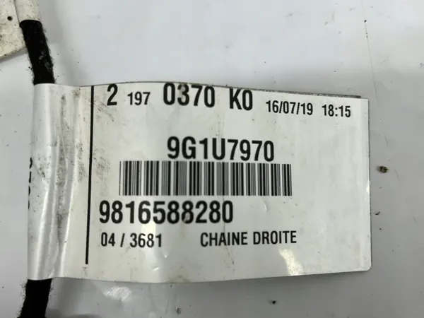 Joint de porte coulissante côté droit OEM 9816588280 image 4