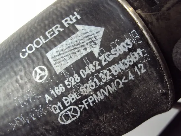 Intercooler Pijp Mercedes ML W166 350 CDI 11-15 A1665280482 image 5