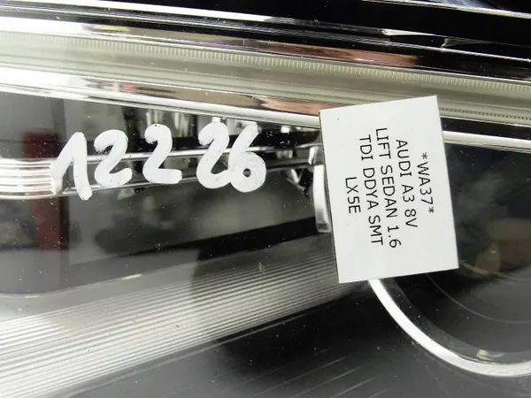 Left Headlight Xenon LED Audi A3 8V Lift OEM WAH43185 image 4