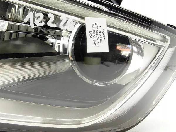 Left Headlight Xenon LED Audi A3 8V Lift OEM WAH43185 image 5