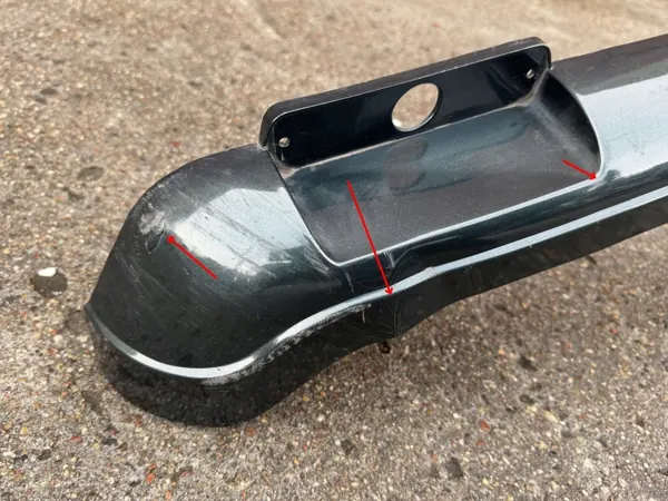 OEM 5AH15JX9 Vasen etulokasuoja Jeep Wrangler YJ image 4