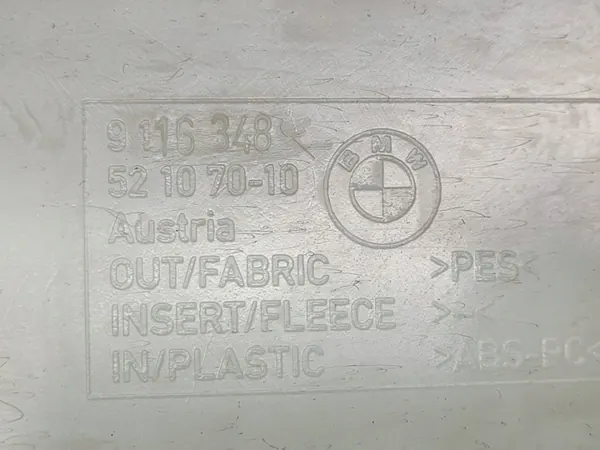 A-stolpe täck fram vänster höger OEM 9116348 9116347 image 5
