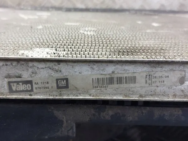 Radiador de Agua + Ventilador Saab 9-3 II 2.2 TiD image 4