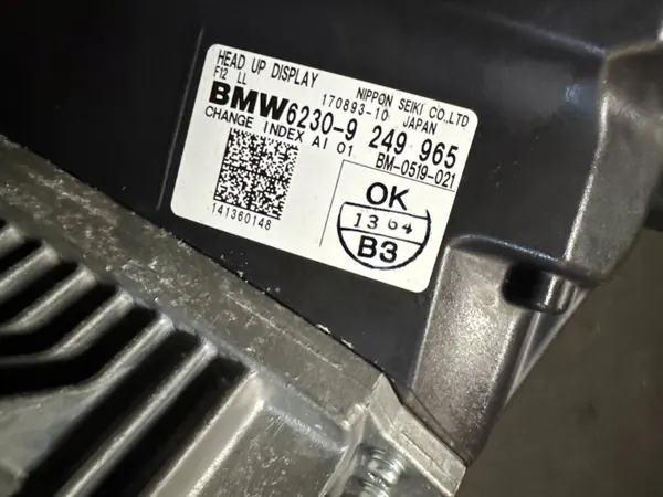 BMW Head-Up Display OEM 9249965 för 6-serien F06 image 3