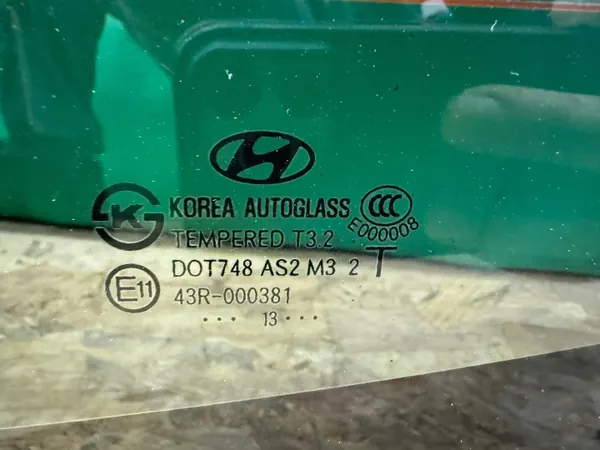 Vidro Traseiro OEM SZYBA TYLNIA para Hyundai Elantra V image 8