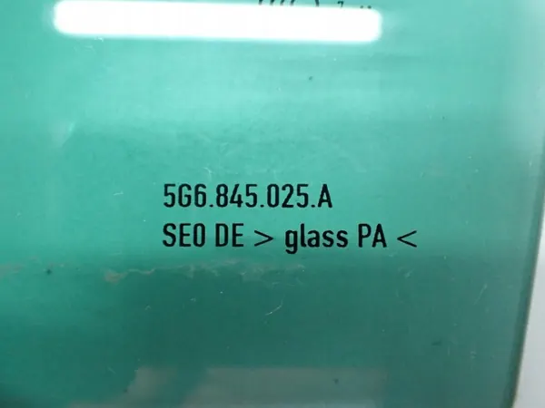 OEM 5G6845025A Linke Hintertürscheibe für VW Golf VII image 3