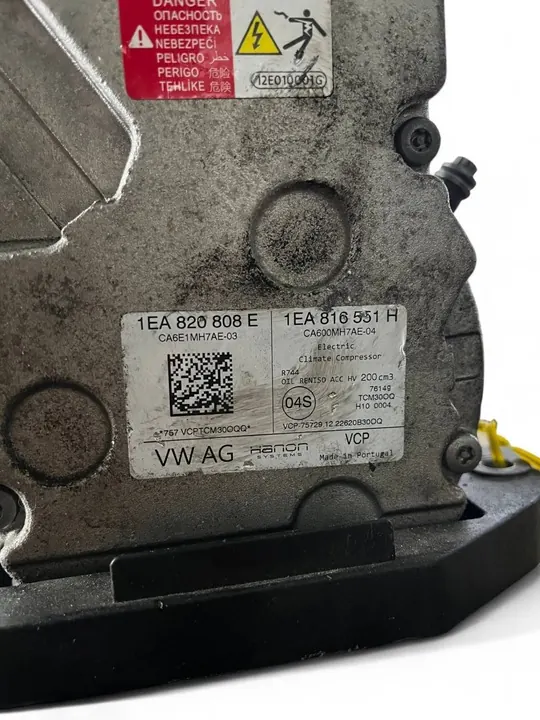 VW ID.4 Ilmastointikompressori 1EA820808E image 2
