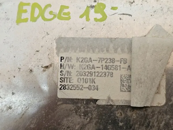 Ford Edge Rijcomputer K2GA-7P238-FB 2.0 4x4 2019 image 4