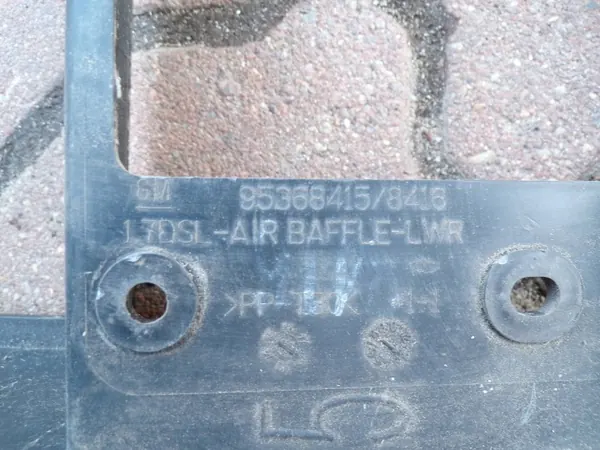 Opel Mokka ilmanottoletku OEM 95369415 image 4