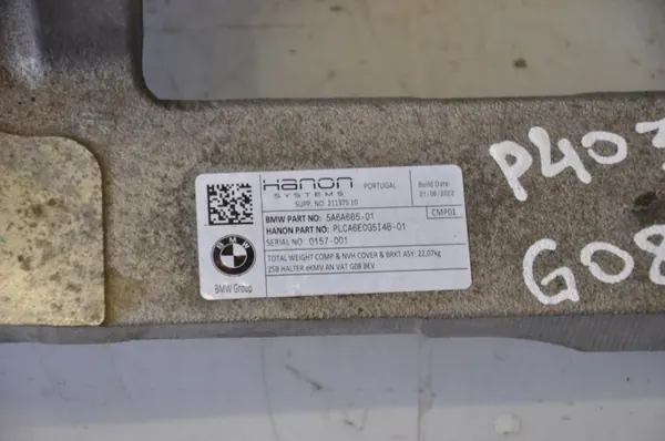 Suporte de radiador BMW OEM 5A6A685 para iX3 2023 image 4