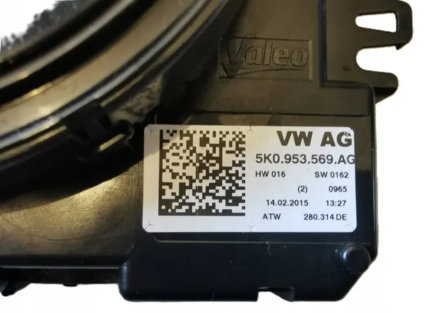 VOLKSWAGEN TIGUAN 5N STUURKABEL 5K0953569AG image 3