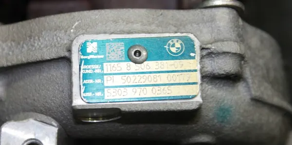 Turbo para BMW F10 F01 E70 F15 - 8506381 image 8