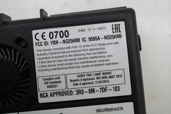Module de contrôle navigation OEM 23415900 Opel Astra K image 3