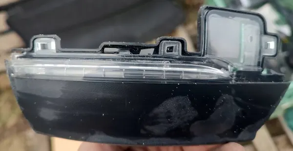 Carcasse de rétroviseur avant droit Volkswagen Polo 6R 6C 09-16 OEM 6R0949102F image 2