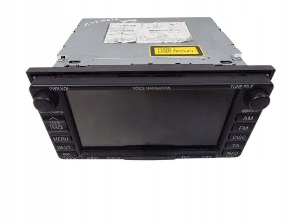 Toyota Avensis T25 Radio Navigatie OEM 08662-00910 image 4