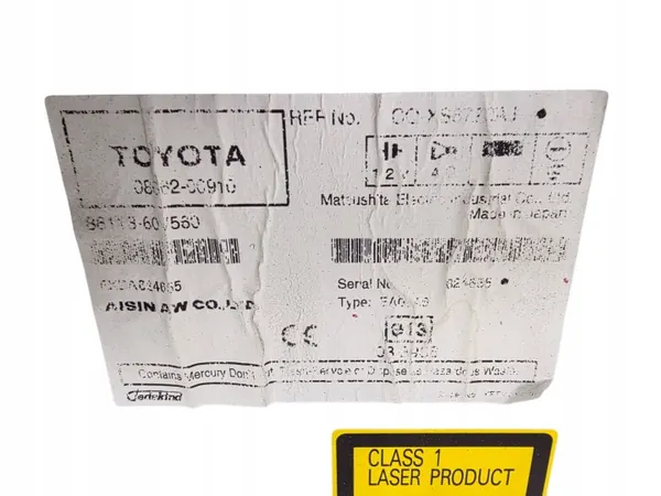 Toyota Avensis T25 Radio Navigatie OEM 08662-00910 image 6