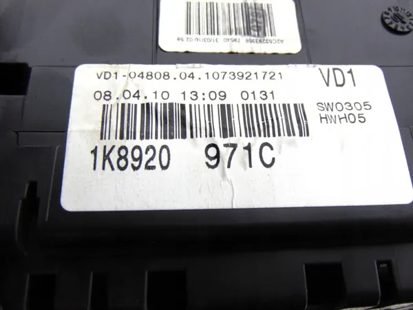 Cuadro de instrumentos OEM 1K8920971C para VW Scirocco image 5
