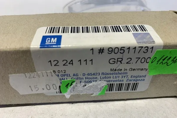 Luz de registro OPEL VECTRA B 90511731 image 2