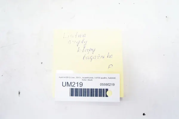 Audi A4 B9 S-Line Garniture de Coffre Droit Arrière 8W9854872B image 5