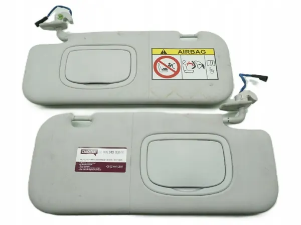 Par de viseiras Fiat 500X OEM MMAUTKO-27317 image 2