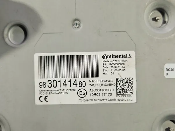 OEM 9830141480 Werksradio für Peugeot 508 II image 7