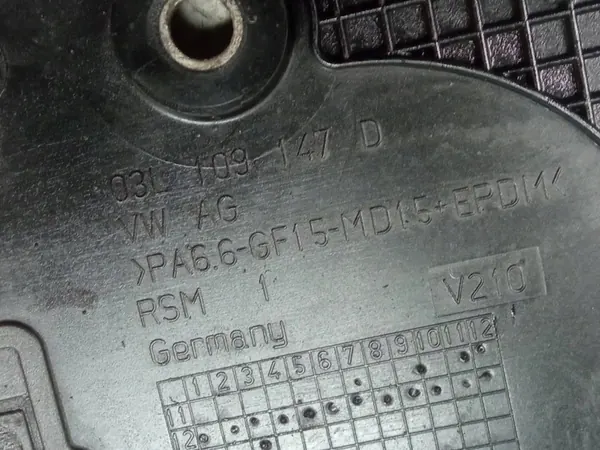 Conjunto de tampa de distribuição 2.0 TDI VW Touran II image 4