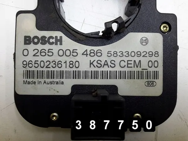 Capteur d'angle de direction Citroen C4 2005 image 4