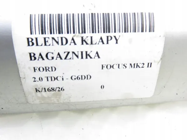 Ford Focus II Tavaratilanluukun Kehys OEM 6M51A43404BA image 6