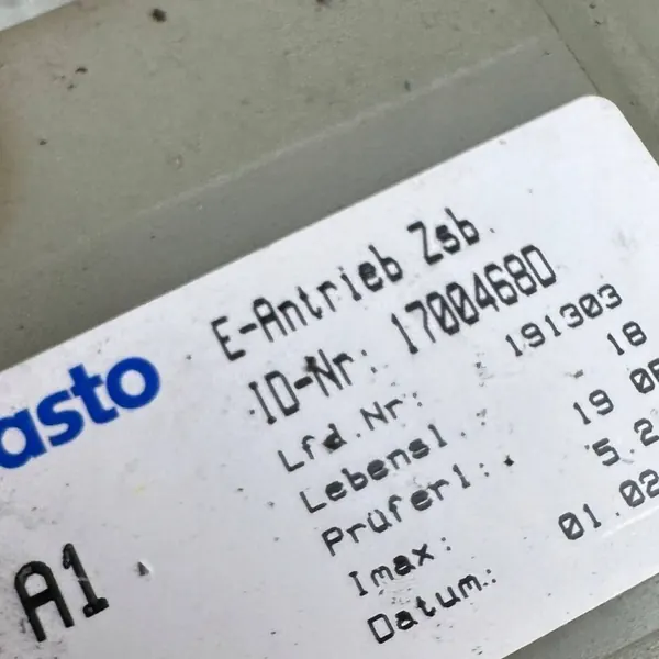 Peugeot 307 Schiebedachmotor OEM 1700468D - Gebraucht image 5