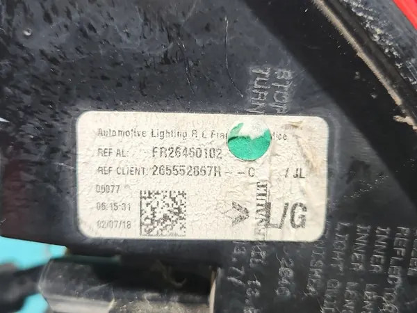 Lámpara Trasera Izquierda Renault Talisman Sedán OE 265552867R image 7