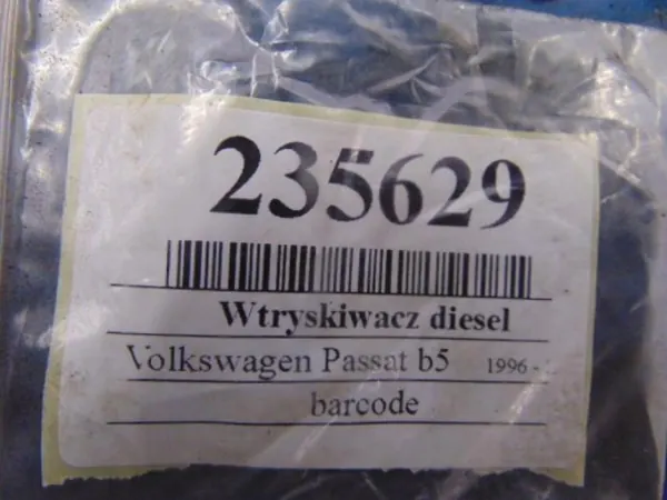 VW Passat B5 1.9TDI ruiskutusarja OEM 0414720037 image 5