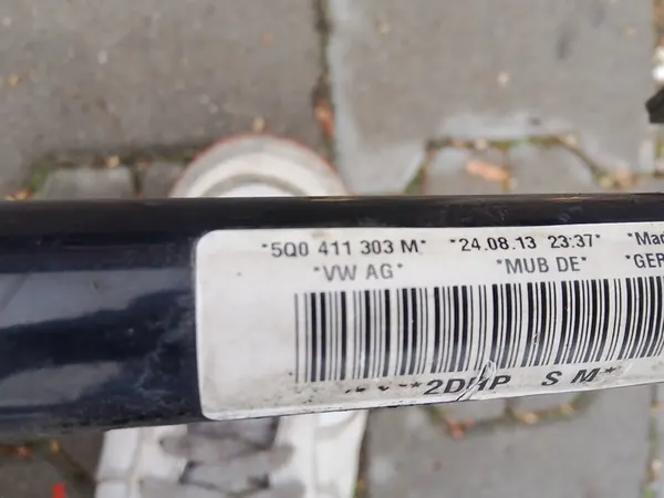 Barra Stabilizzatrice AUDI A3 8V SPORTBACK 5Q0411303M image 2