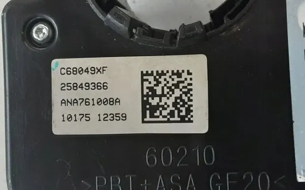 Mola de airbag Opel OEM ANA761008A - Usado image 3