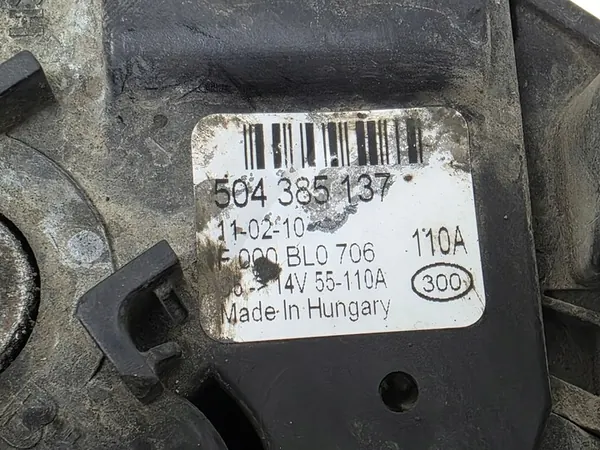 Bosch 110A Vaihtovirtageneraattori IVECO DAILY 06-14 3.0 HPI image 6