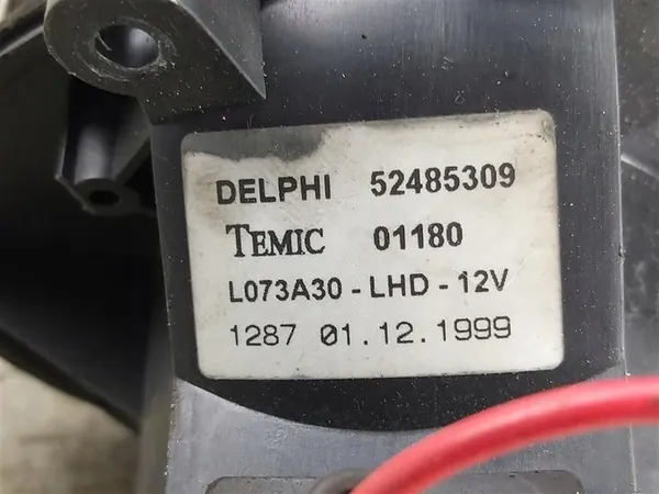 Ventilador Opel Astra II G 1998-2009 DELPHI 52485309 image 3