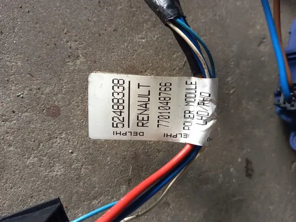 Weerstand met Bekabeling Renault Laguna II image 5